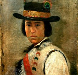 Кароль Глухівський (1831–1900) «Портрет парубка» -artmuseum.org.ua 